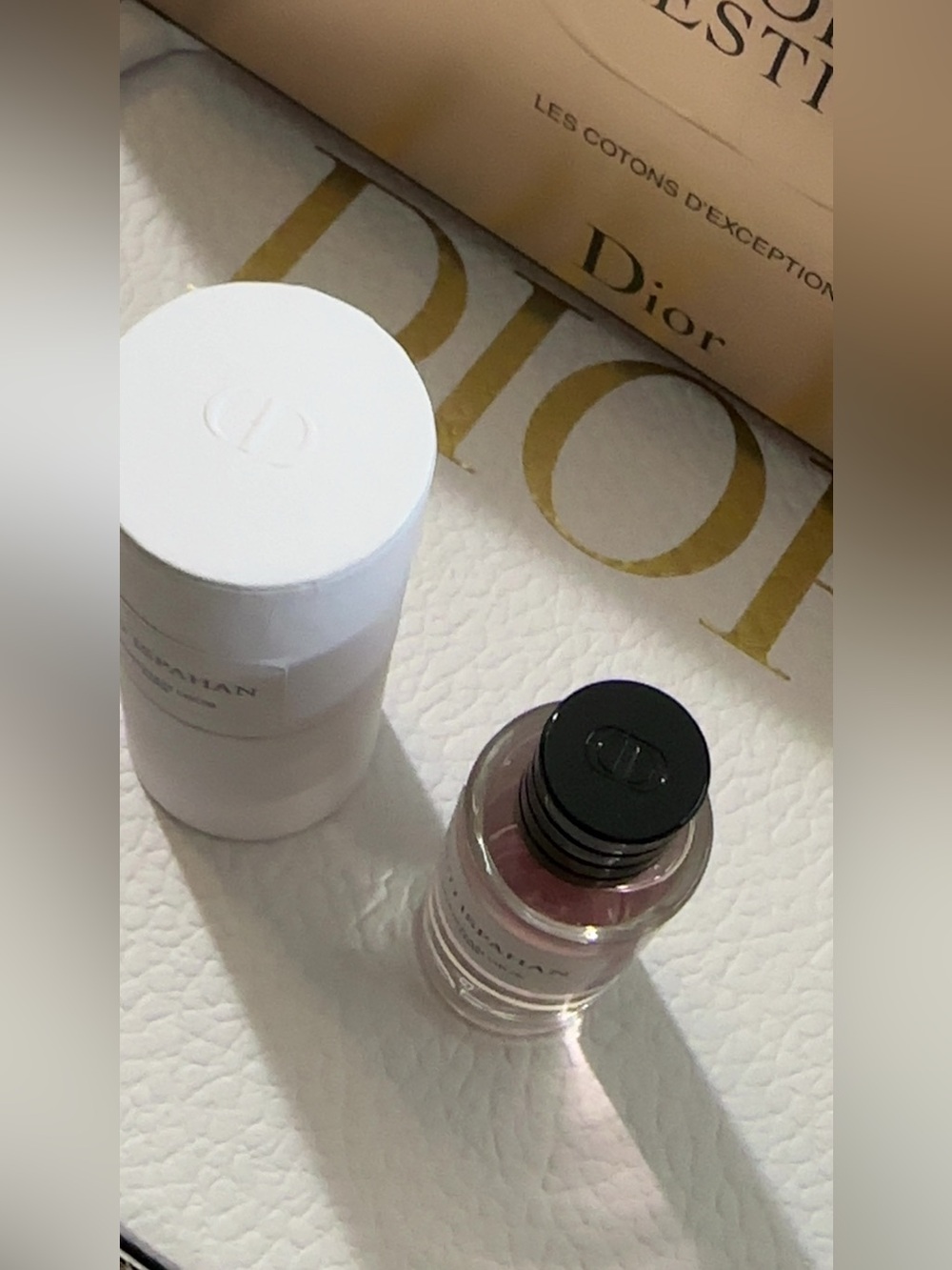 Dior Prestige Skincare & Fragrance-(5pcs Set)Dior Les Cotons,Box,Bag,Card,more, - Picture 3 of 16